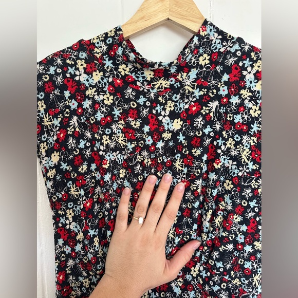 Free People Vibe Check One-Piece Jumpsuit – Black Ditsy Shell Combo – XS - Picture 7 of 12